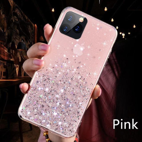 Image of * Popular Luxury Bling Glitter Phone Case For iPhone 11 Pro X, XS, Max, XR, 7, 8, 6, 6S