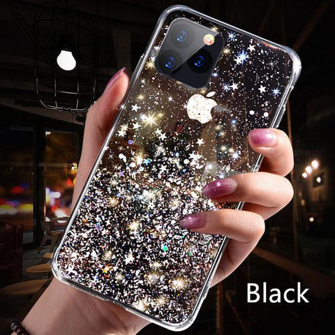 Image of * Popular Luxury Bling Glitter Phone Case For iPhone 11 Pro X, XS, Max, XR, 7, 8, 6, 6S