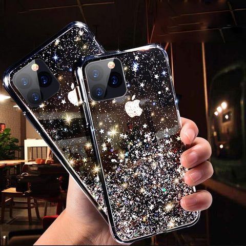 Image of * Popular Luxury Bling Glitter Phone Case For iPhone 11 Pro X, XS, Max, XR, 7, 8, 6, 6S