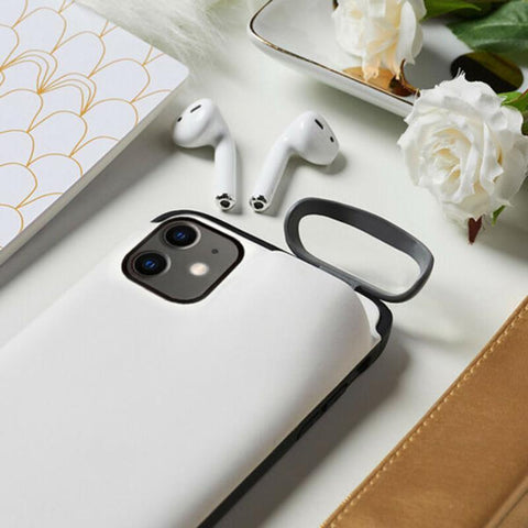 Image of * Popular Newly Designed AirPods Holder Case for iPhone 11 Pro Max, XS Max, XR, X, 10, 8, 7 Plus