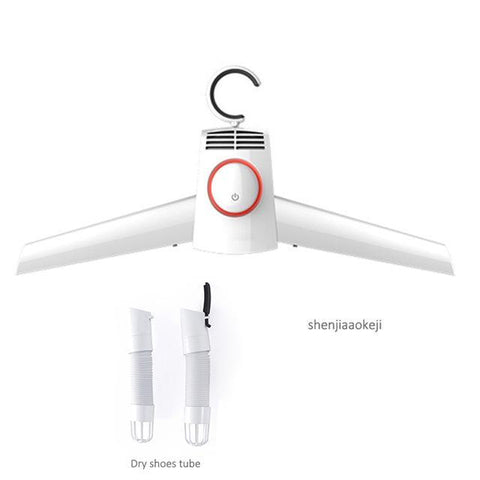 Image of * Portable Mini-Dryer Hanger for Quick Drying of Cloth & Shoes