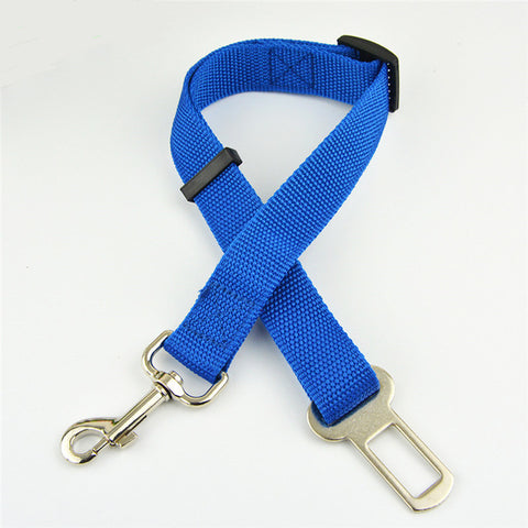 Image of * Pet Travel Car Seat Safety Belt for Dogs and Cats - Adjustable Leash Harness (10 Colors)