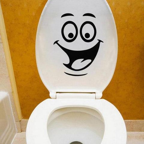 Image of * Removable Bathroom Wall and Toilet Decals For Kids