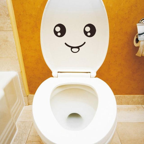 Image of * Removable Bathroom Wall and Toilet Decals For Kids