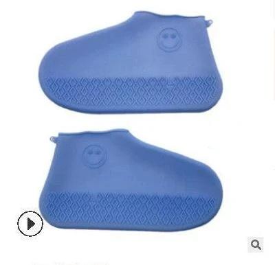 Image of * Reusable Non-Slip Waterproof Shoe Covers for Outdoor Use