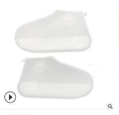 Image of * Reusable Non-Slip Waterproof Shoe Covers for Outdoor Use