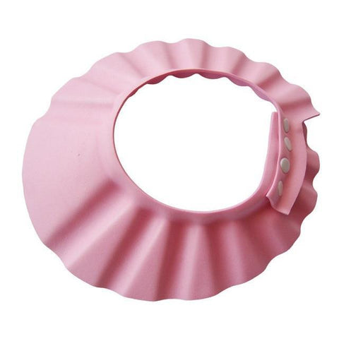 Image of * Safe Shampoo Baby Bathing Hat and Eye Shield