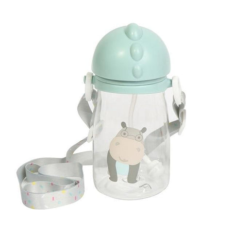 Image of * Sippy Cup Baby Bottle With Shoulder Strap 420ml