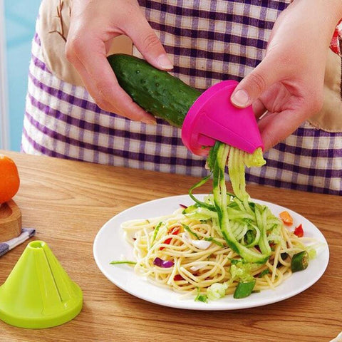 Image of * Vegetable & Fruit Cutter- Spiral Slicers Shred Peeler