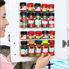 * Wall Mount Ingredient Spice Bottle Rack