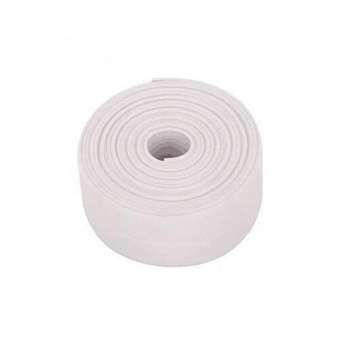 Image of * Waterproof Bathroom Shower Sink Kitchen Sealing Strip Tape White