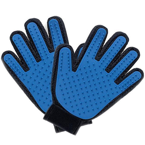 Image of * Pet's Delight Waterproof Pet Grooming Glove for Shedding Dogs and Cats - Perfect for Washing, Bathing and Brushing Pets