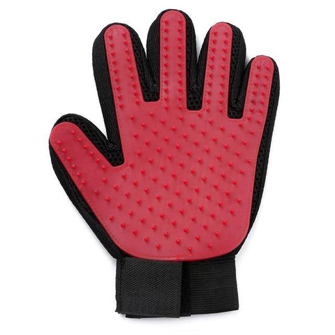 Image of * Pet's Delight Waterproof Pet Grooming Glove for Shedding Dogs and Cats - Perfect for Washing, Bathing and Brushing Pets