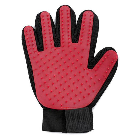 Image of * Pet's Delight Waterproof Pet Grooming Glove for Shedding Dogs and Cats - Perfect for Washing, Bathing and Brushing Pets