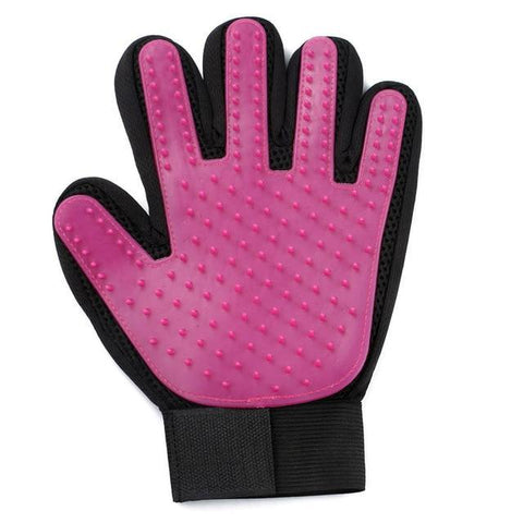 Image of * Pet's Delight Waterproof Pet Grooming Glove for Shedding Dogs and Cats - Perfect for Washing, Bathing and Brushing Pets