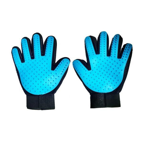 Image of * Pet's Delight Waterproof Pet Grooming Glove for Shedding Dogs and Cats - Perfect for Washing, Bathing and Brushing Pets