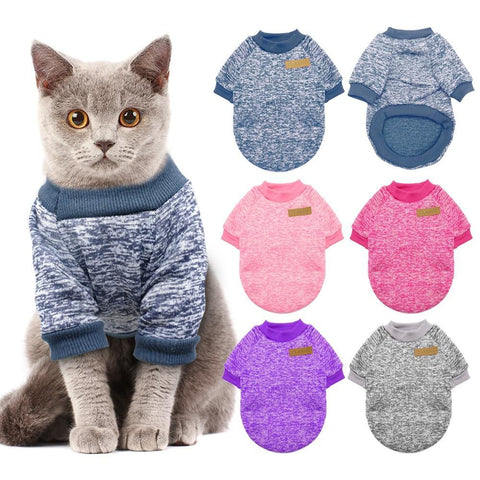 Image of * Winter Pet Clothes Sweater For Small Dogs and Cats