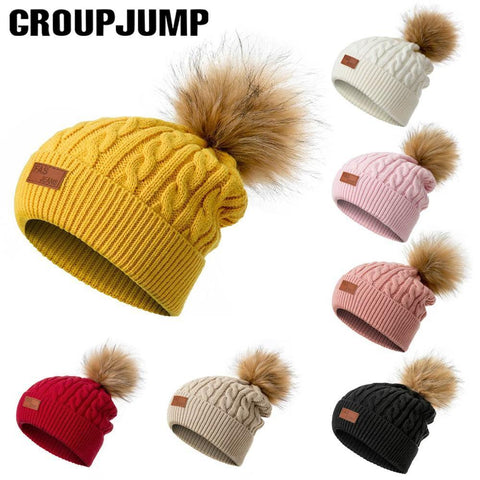 Image of * Women's Beanie Knitted Women's Hats Girls Winter Cap