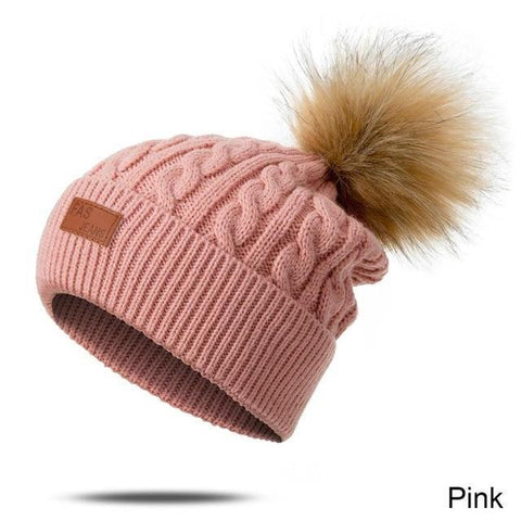 Image of * Women's Beanie Knitted Women's Hats Girls Winter Cap