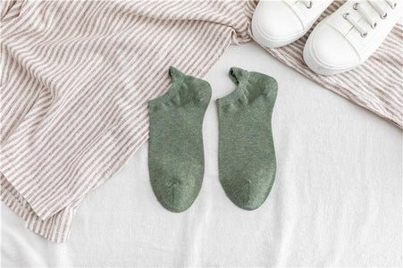 * Women's Happy Cotton Ankle Socks (1 Pair)